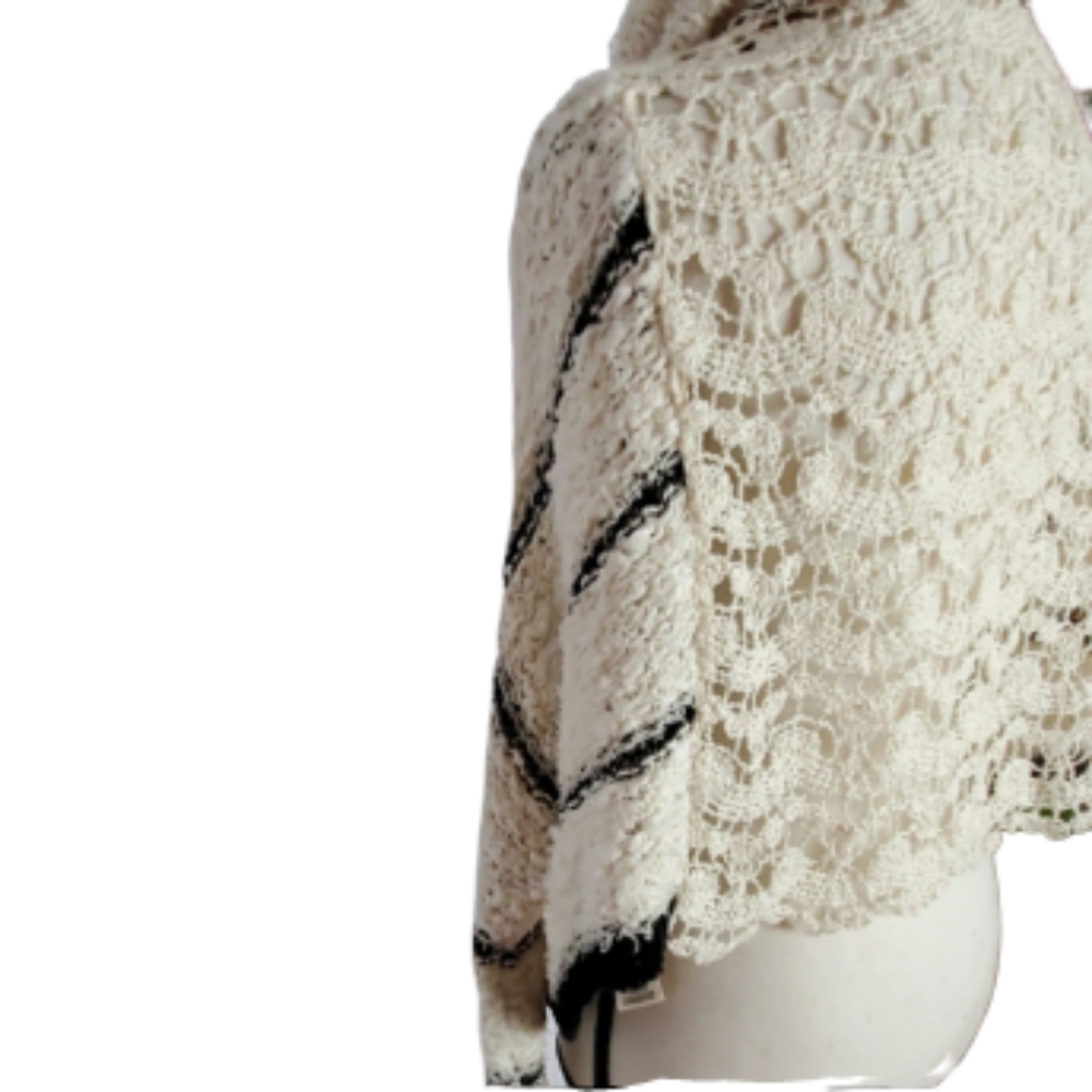 FREE PEOPLE CROPPED ZIP-UP SWEATER WITH HOOD - Picture 5 of 10